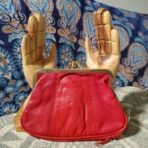 Vintage leather wallet